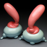 Earthenware. Fired to cone 04. 14" x 8" x 12" 2009