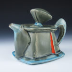 white stoneware, cone 6 oxidation,7x8x6