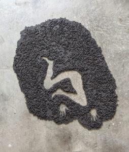 This is a continuation of my "Conversations" series of works.  I started using black clay in 2019 as a way to create a space for people who have survived mentally and physically abusive relationships to be able to talk about their experiences. The black clay,  along with my choice to use it for three years, represents the three years I was in a mentally abusive relationship with a coal miner. Often the victims are seen as weak and they could 'simply' walk away from their abuser. In order to get black clay, I have to fire it. It must transform from its raw brown state in the heat of the firing to come out changed and stronger. This is much like what people must go through to get out of their situations.