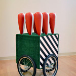 Cynosure I, 48” x 28” x 28” Ceramic + Mixed