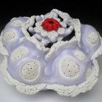 Porcelain, 4”H x 7”W x 7”D