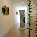 Installation view, including Untitled and Column from Garrison Art Center. 2012