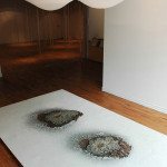 2011, 6’x12’x14’h, bentonite clay, metal, water, wood, nylon