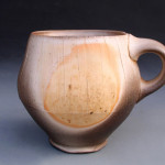 4” x 3.5” x 3.5”, Wood-fired Porcelain