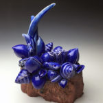 Handbuilt/Slip-cast Altered/3D Ceramic Printed Cone 04-6