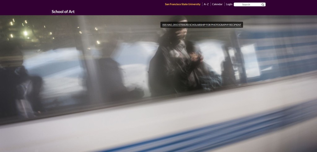 San Francisco State University website screenshot