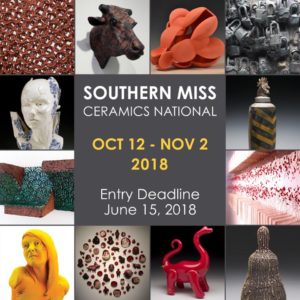 2018 Southern Miss Ceramics National