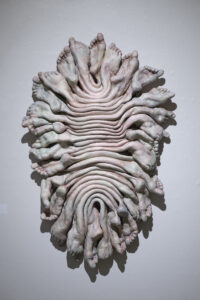 Sculpture ceramic clay figure figurative body handbuilt handbuilding art artist life sized