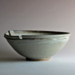 wood ash glaze, 5” x 12”