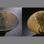 Translucent porcelain, 7 1/2” across, 2008