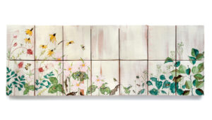 Wallflower (Invasive Species)", Panel 2 (detail)