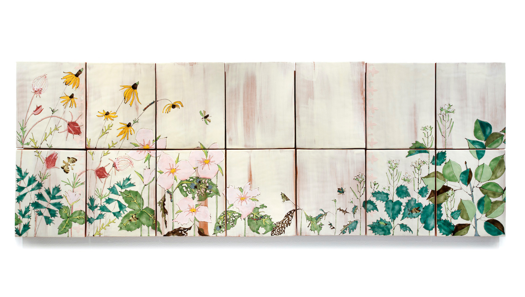 Wallflower (Invasive Species)", Panel 2 (detail)