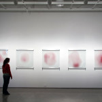 2011, glass, aluminum, pigments, 36” x 240" x 3”